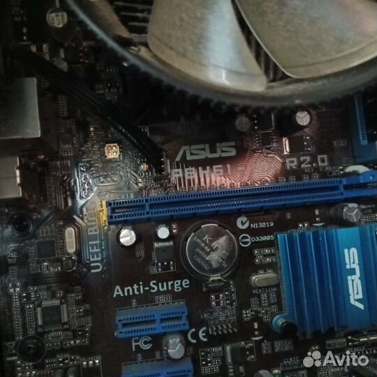 Материнская плата 1155 с процессором