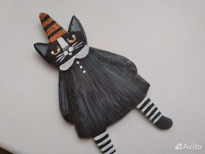 Магниты /подвески котята хеллоуин