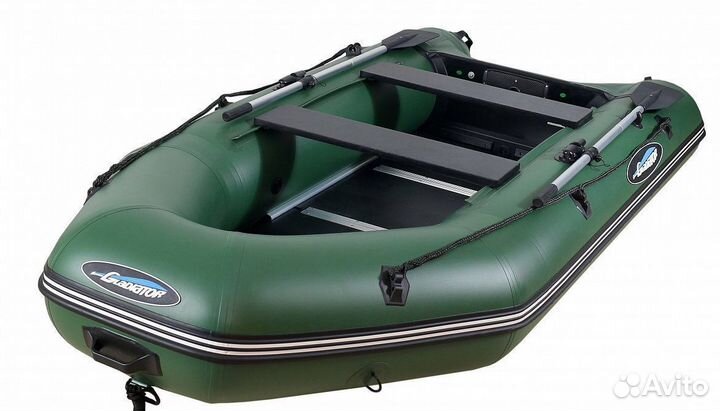 Моторно-гребная гладиатор A320тк С фанерным полом