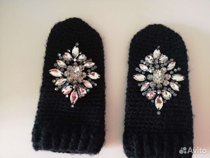 Варежки детские для девочки