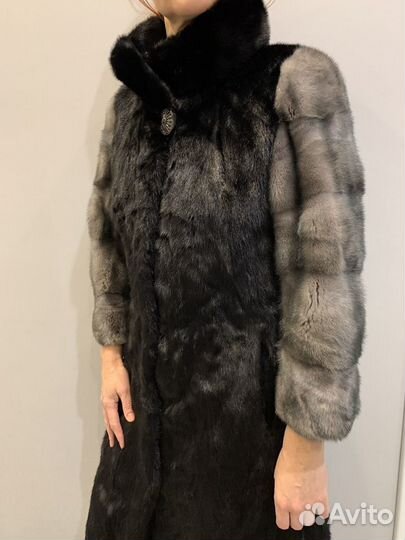 Шуба норковая S размер