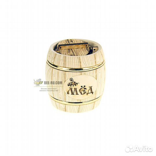Бочка медовая из липы Бондарь (светлая) 0.3 кг
