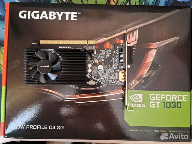 Видеокарта gt 1030 2gb gddr4 купить в Москве | Электроника | Авито