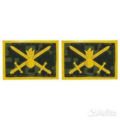 Эмблема (нашивка знак, петлица) бтк Сухопутные