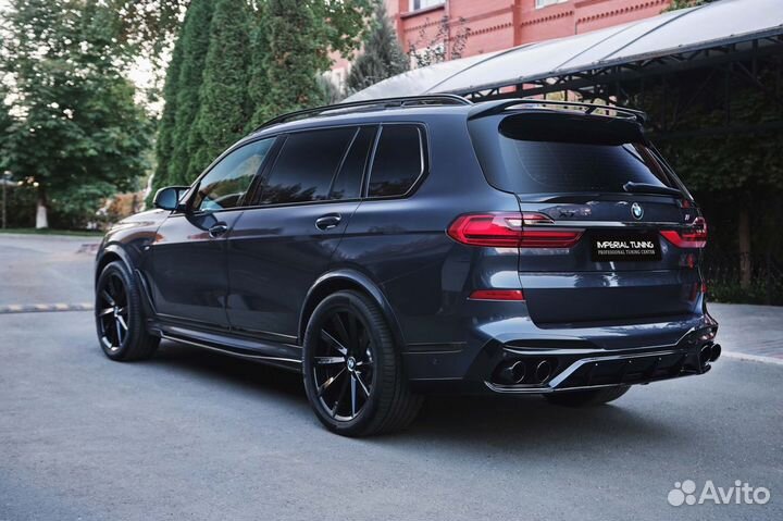 Насадка на глушитель bmw х7 imperial