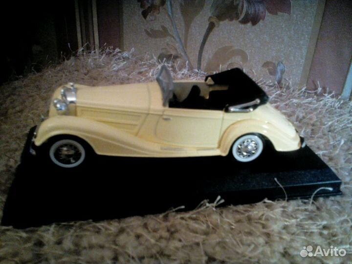 Масштабная модель автомобиля Mersedes 540 K 1938