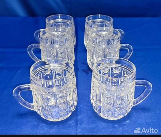Кружки Дятьковский хрустальный завод СССР