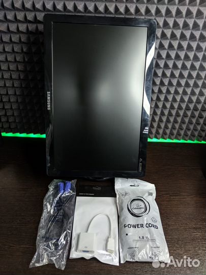 Монитор + переходник