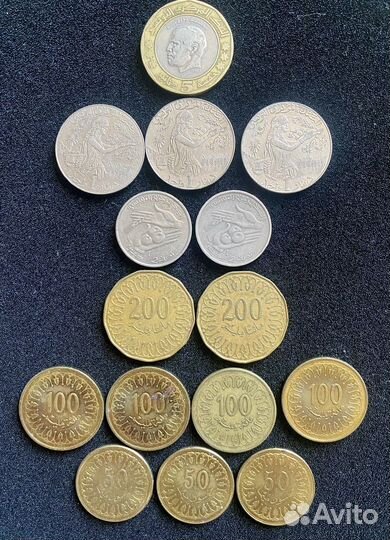 Монеты Африки и Арабских стран