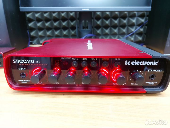 TC Electronic Staccato 51 Усилитель для бас гитары