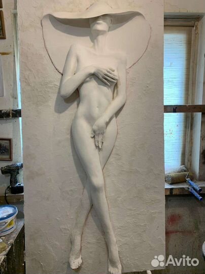 Картина-барельеф 