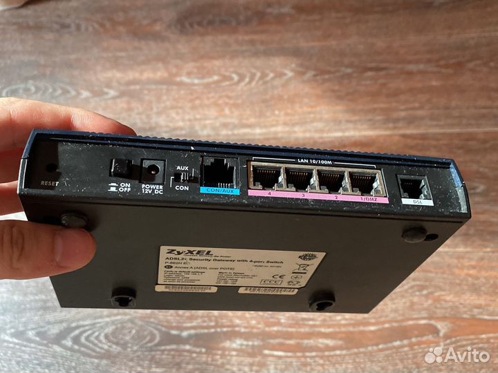 Модем Zyxel Prestige 600series