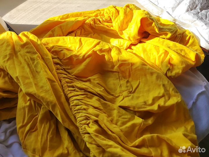 Простынь на резинке 120 60