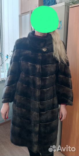 Шуба норковая 46 48 бу
