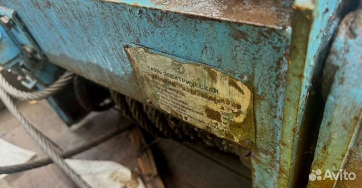 Кран балка тельфер Расчёт на месте