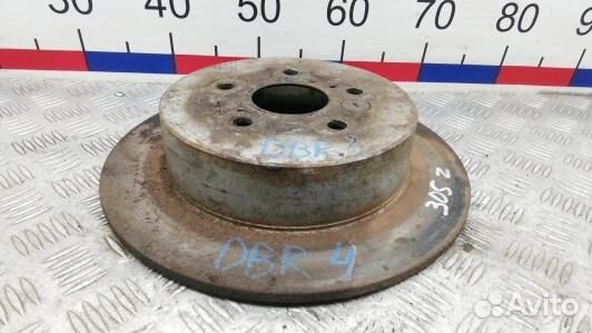 Диск тормозной задний toyota RAV 4 ZCA2 (DBR04L901