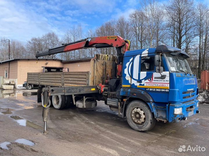 КАМАЗ 65117-N3 с КМУ, 2013