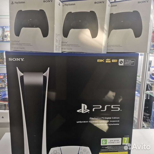 Sony PlayStation 5 Ps5 новые Ростест европа