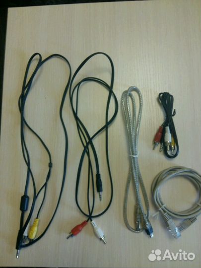 Аудио, видео, сетевые кабеля подключения