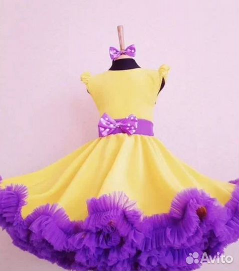 Платье праздничное выпускное для девочки