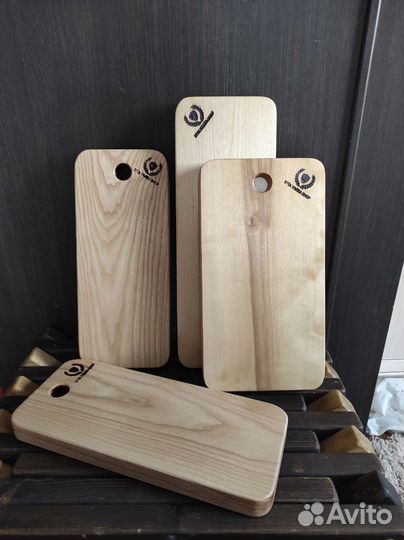 Разделочные сервировочные доски из массива дерева