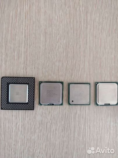 Процессоры старые Intel