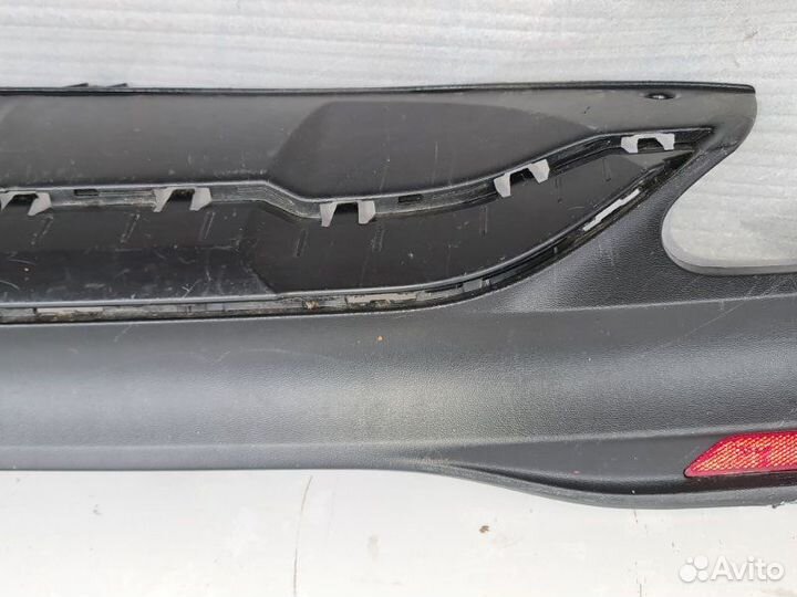 Спойлер (юбка) бампера задний Mercedes-Benz