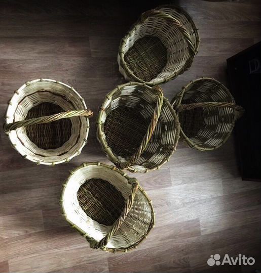 Корзина плетеная