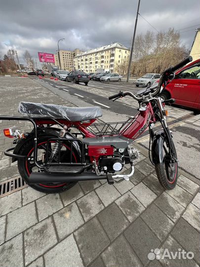 Мопед zodiak Красный