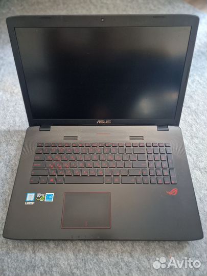 Игровой ноутбук asus rog 17