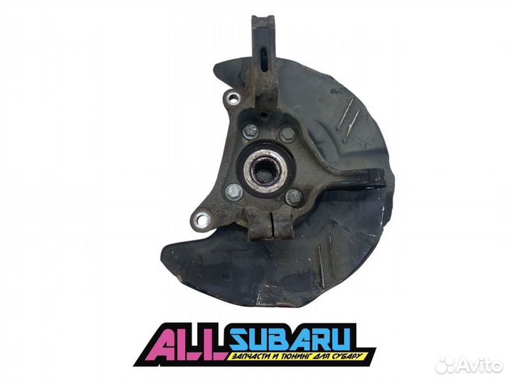 Кулак передний, ступица, цапфа передний левый