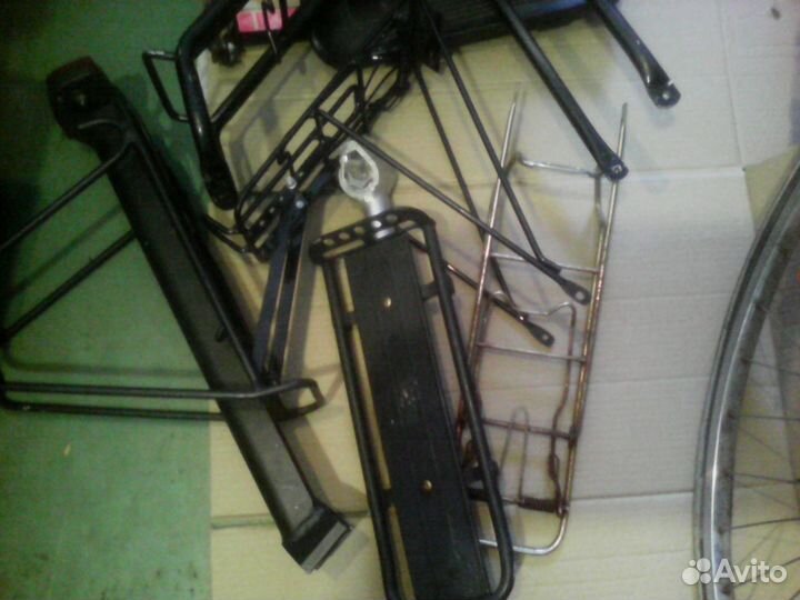 Велосипедные колеса, з.ч и рюкзак