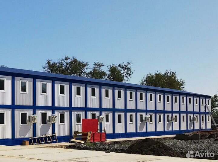 Модульные общежития из блок-контейнеров