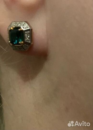 Золотые серьги