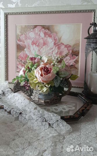 Композиция цветочная в лейке