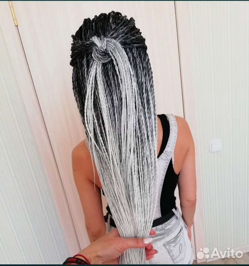 Плетение кос, афрокос