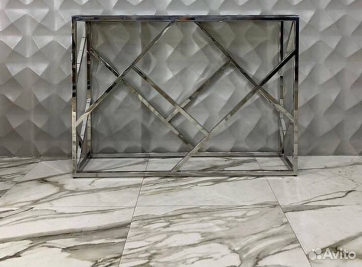 Консоль из нержавеющей стали