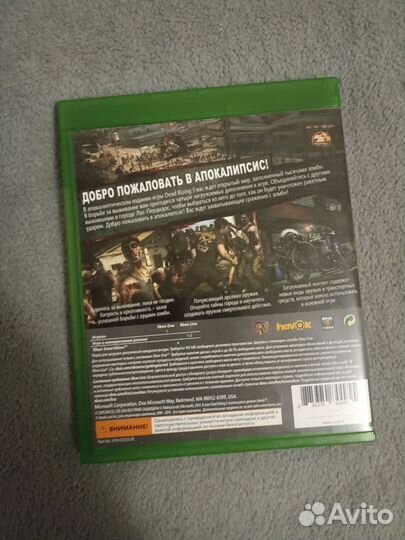 Продам игру deadrising 3 xbox one