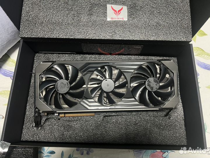 Видеокарта RX6700 XT 12gb Red devil