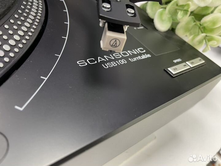 Виниловый проигрыватель Scansonic USB100