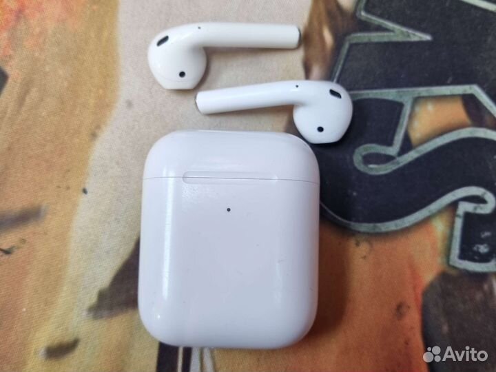 Беспроводные наушники apple airpods 2