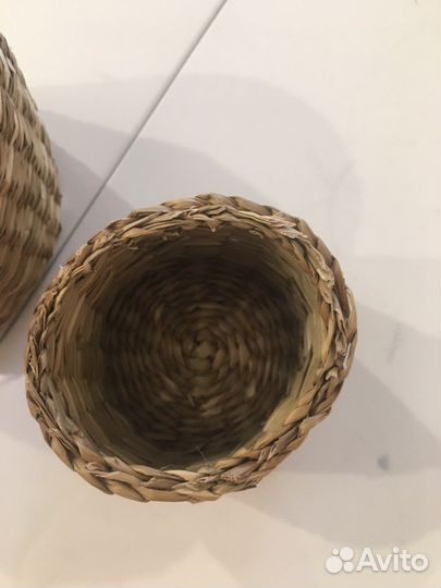 Шкатулка плетеная