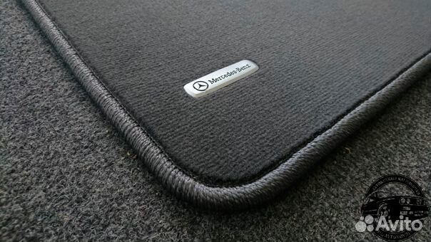 Серые автомобильные коврики для Mercedes-Benz w124