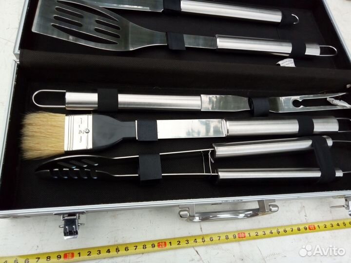 Набор для барбекю (шашлыка, гриля) в кейсе