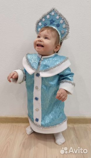 Новогодний костюм для девочки 74 80