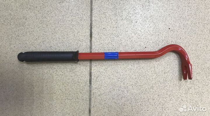 Лом гвоздодер Vorel 300 мм с резиновой рукояткой