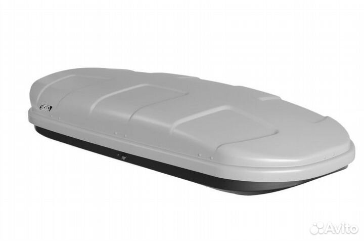 Автомобильный бокс nobu cross 380 серый (текстура