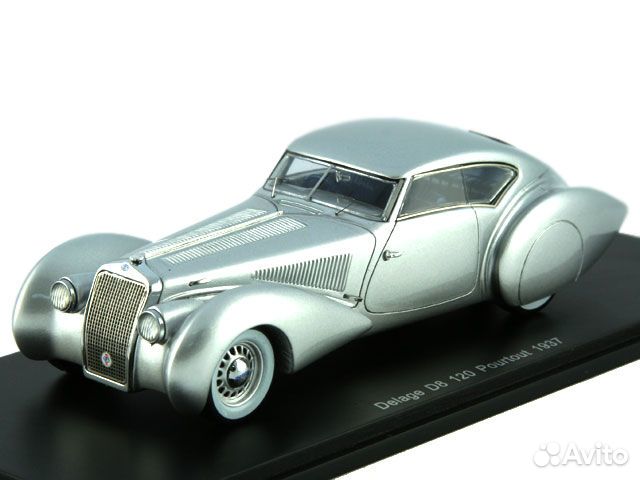 Delage D8 120 Pourtout 1937 1:43 Spark