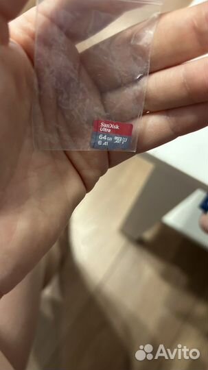 Micro sd карта SanDisk ultra 64gb