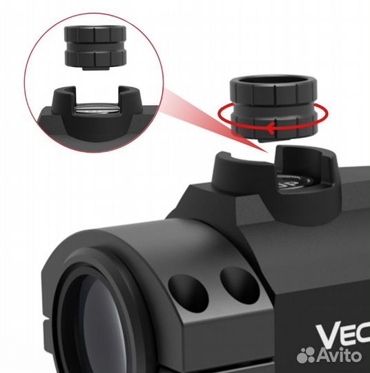 Vector Optics Магнифер Maverick-III 3x22 MIL